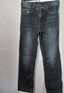 George blue jeans washed legs and back